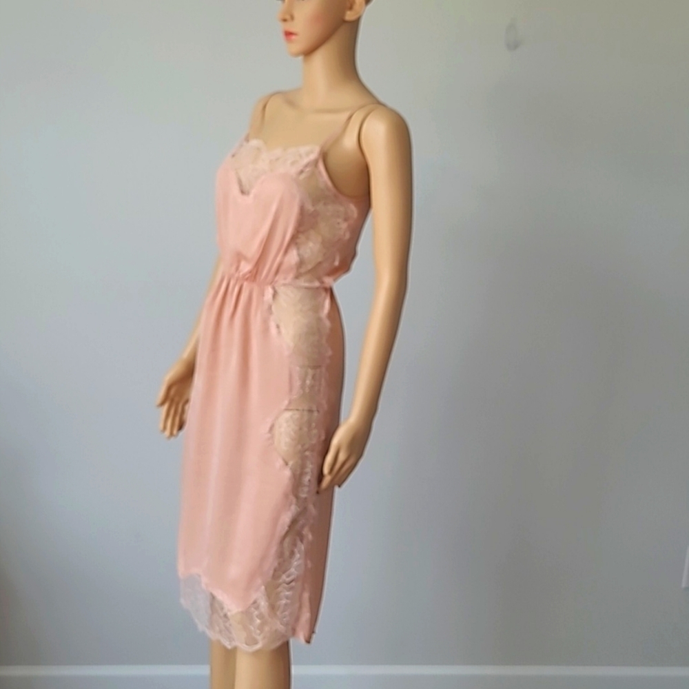 Fleur du mal Sheer Pink Dress - Picture 3 of 9